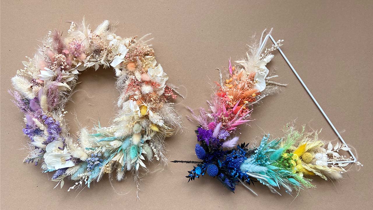 Handgeschöpftes Recyclingpapier - Bastelkiosk Rainbow