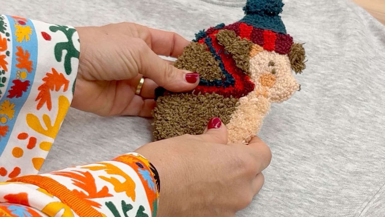 punch needle patch